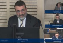 Former School Infrastructure NSW chief executive Anthony Manning testifies to an ICAC inquiry into his hiring practices on Thursday June 12. Picture: ICAC