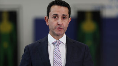 QTU president Cresta Richardson said David Crisafulli's (pictured) government is "inexperienced." Picture: Tara Croser