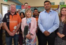 Education Minister Jo Hersey said her government was “excited” about the move away from middle schools. Picture: Darcy Fitzgerald