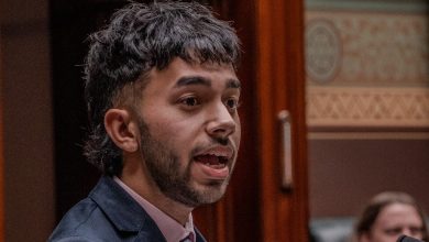 Youth shadow education minister and Youth Member for East Hills Saim Saeed. Picture: Supplied