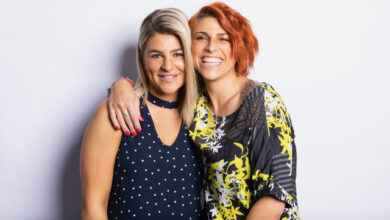 Kritz (left) and Bianca, co-founders of The Big Sister Experience. Picture: Supplied