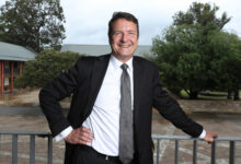 Headmaster of The Kings School Tony George. Picture: John Feder