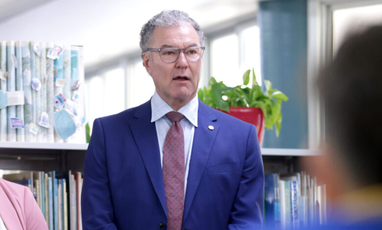 Qld Education Minister John-Paul Langbroek said the offer is in line with inflation. Picture: Steve Pohlner