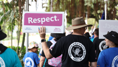 Queensland Teachers Union members will strike on Wednesday. Picture: Brendan Radke