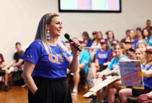 Hundreds of public school teachers and principals from across Cairns attended a strike meeting organised by the Queensland Teachers Union at Brothers Leagues Club on Wednesday. Picture: Brendan Radke