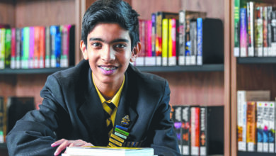 Bacchus Marsh Grammar student Yuvraj W achieved overall top ranking in the RED level of the national school round putting Victoria's hopes in steady hands. Picture: Newswire