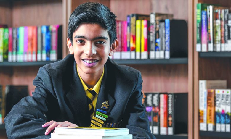 Bacchus Marsh Grammar student Yuvraj W achieved overall top ranking in the RED level of the national school round putting Victoria's hopes in steady hands. Picture: Newswire
