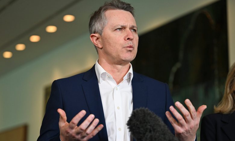 Jason Clare worked to sign a deal with states and territories through 2024 and 2025. Picture: Martin Ollman