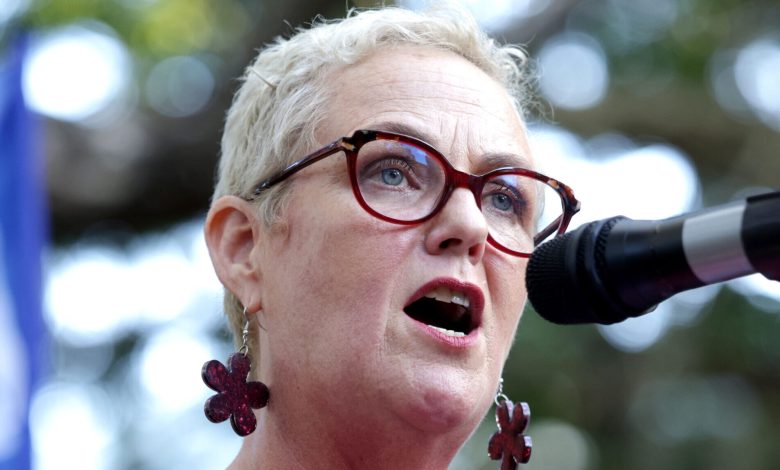 QTU president Cresta Richardson. Picture: Steve Pohlner.