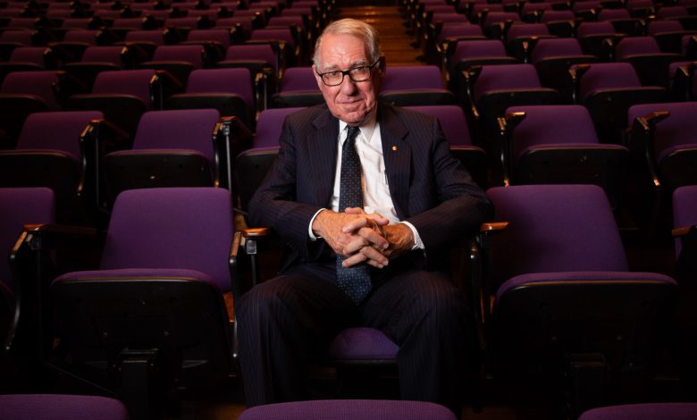 David Gonski will review education to assess how it tackles antisemitism. Picture: Liam Mendes