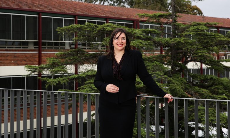 Anne Johnstone will replace Nicholas Sampson at Cranbrook. Picture: Virginia Young.