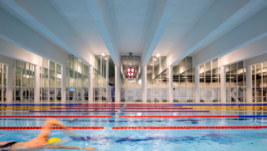 Cranbrook School's Murray Rose Aquatic and Fitness Centre. Picture: Architectus.