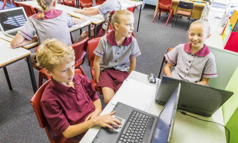 Victoria has restrcited screen time in schools. Picture: iStock/davidf.